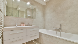bathroom tiling