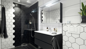 bathroom tiling