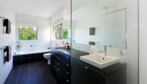 bathroom tiling