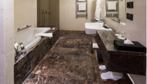 bathroom tiling