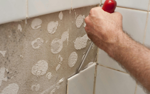 bathroom tiling
