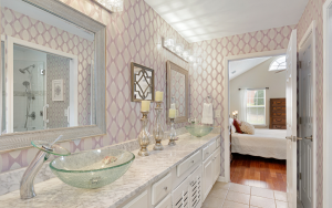 bathroom tiling