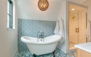 bathroom tiling