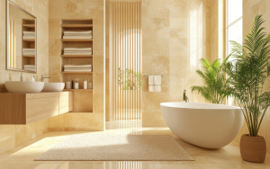 bathroom tiling