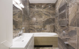 bathroom tiling
