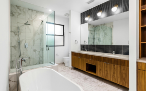 bathroom tiling